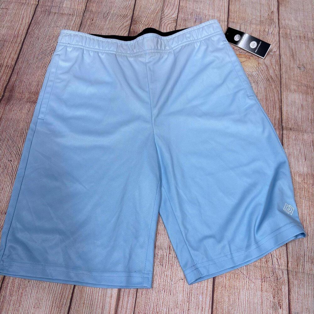 ZELOS Light Blue Athletic Shorts Mens Large NWT